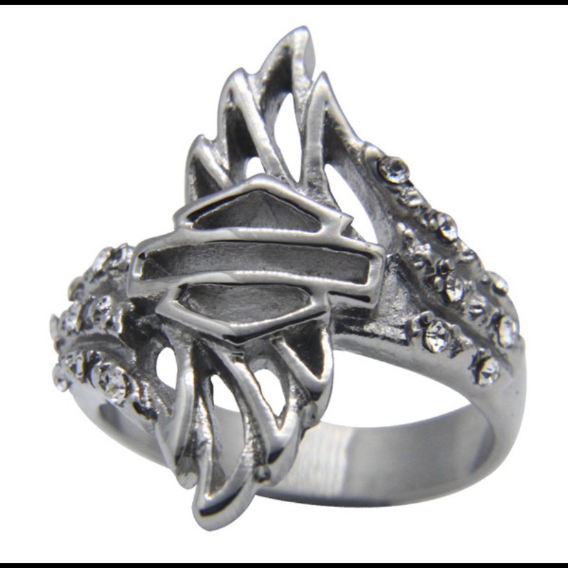 Harley Womens Wing Rings 55$